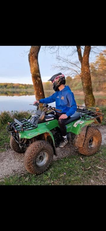 Kawasaki quad in nieuwstaat beschikbaar voor biedingen