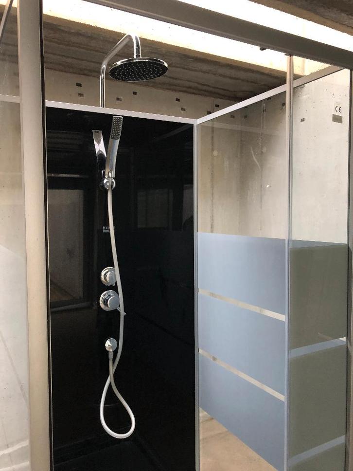 Douchecabine Aurlane Study 90x90, Doe-het-zelf en Bouw, Sanitair, Zo goed als nieuw, Douche, Glas, Ophalen