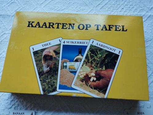 Kaarten op tafel Oxfam-familiespel vanaf 7 j, Hobby en Vrije tijd, Gezelschapsspellen | Bordspellen, Zo goed als nieuw, Een of twee spelers