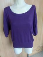 S Pull violet manches chauve-souris, Ophalen of Verzenden, Paars