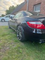 Mercedes cabrio SLK 200, Auto's, Achterwielaandrijving, Zwart, Cabriolet, Zwart