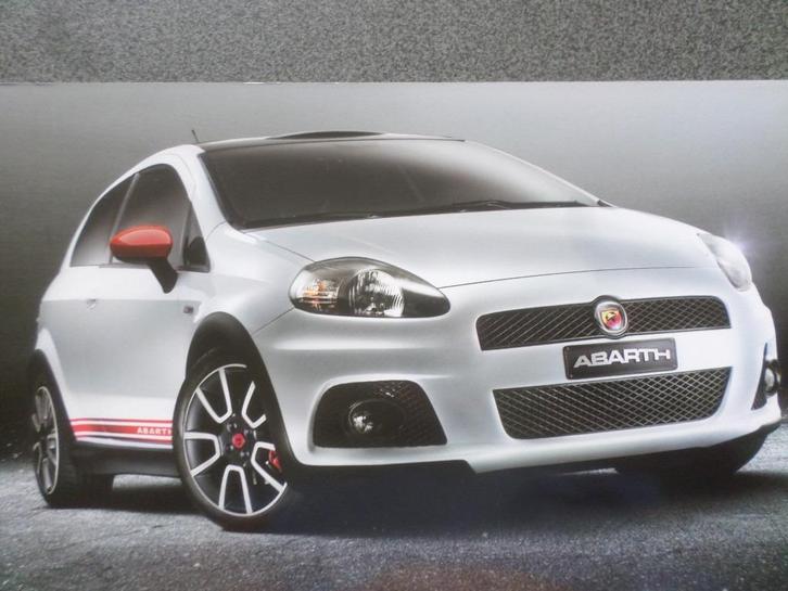 Fiat Grande Punto A5 DUITS 11-2008 brochure, Boeken, Auto's | Folders en Tijdschriften, Ophalen