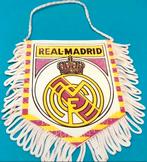 Real Madrid 1980 belle bannière de football rare vintage, Comme neuf, Enlèvement ou Envoi