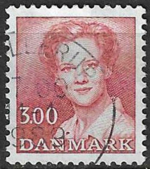 Denemarken 1988 - Yvert 909 - Koningin Margrethe II (ST), Timbres & Monnaies, Timbres | Europe | Scandinavie, Affranchi, Danemark