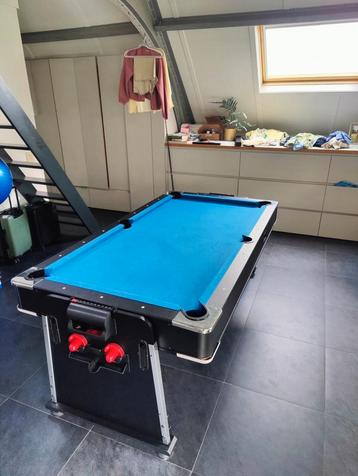 Gebruikte 4in1 biljarttafel / airhockeytafel / pingpong tafe beschikbaar voor biedingen