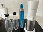 Sodastream + 2 glazen flessen + gasfles, Elektronische apparatuur, Bruiswatermachines, Ophalen of Verzenden, Zo goed als nieuw