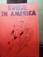 Strip  Kuifje in Amerika (parodie  - kleine oplage), Enlèvement ou Envoi, Comme neuf