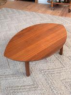 Salontafeltje stockholm walnootfineer - 72cm, Ophalen, Ovaal