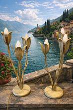 Vintage LS italy kastlampen metaal, Ophalen of Verzenden, Metaal