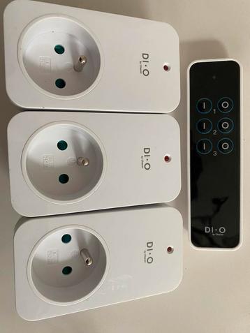 3 Smart plugs Chacon DIO - wifi - afstandsbediening, Enlèvement, Comme neuf