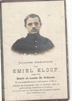 B P FOTO OORLOG ELOOT LOCHRISI 1893, Collections, Images pieuses & Faire-part, Envoi, Image pieuse