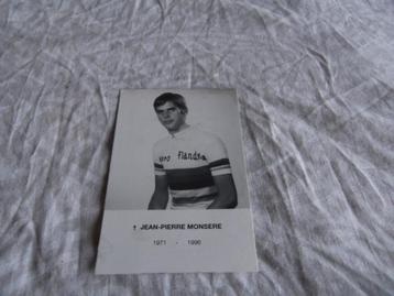 prentje als aandenken aan Jean-Pierre Monseré beschikbaar voor biedingen