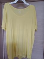 t-shirt M&S geel 3XL(52), Kleding | Dames, Grote Maten, Geel, Zo goed als nieuw, M&S, Shirt of Top