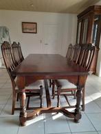 Eetkamer uit volle Franse eik, Enlèvement