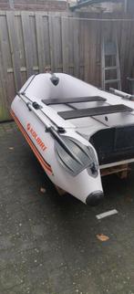 Opblaasbare boot met elektrische motor, Watersport en Boten, Ophalen, Zo goed als nieuw, Airdeck