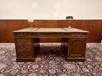 Klassiek Engels Chesterfield Bureau Partnerdesk, Antiek en Kunst, Ophalen of Verzenden
