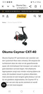 2 okuma cxt molens met reservespoel, Watersport en Boten, Ophalen, Zo goed als nieuw