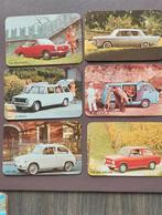 Oude kaarten Fiat modellen. Mooi verzamelobject 10 stuks, Ophalen of Verzenden