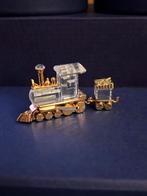 Swarovski locomotief met wagons, Collections, Swarovski, Enlèvement ou Envoi, Comme neuf