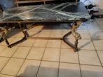 Table basse marbre et laiton koi, Ophalen
