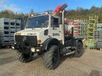2002 Mercedes-benz Unimog U2150L met Palfinger PK 9501 kraan, Auto's, Vrachtwagens, Overige brandstoffen, Mercedes-Benz, Bedrijf