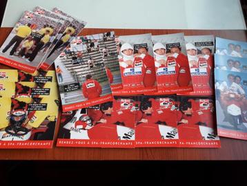 vintage postkaarten Schumacher Formule1 1990s beschikbaar voor biedingen