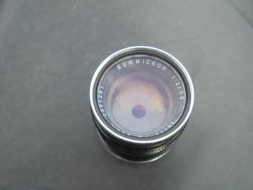 voor Leica camera 1 summicron lens 1. 2/50mm Leitz beschikbaar voor biedingen