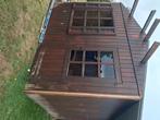 Tuinhuis hout 3m op 3m, Ophalen, Gebruikt, Hout, Tuinhuis