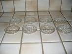 8 Glazen onderleggers, Ophalen of Verzenden