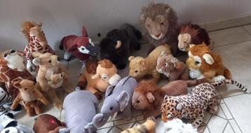 Knuffel safari dieren  beschikbaar voor biedingen