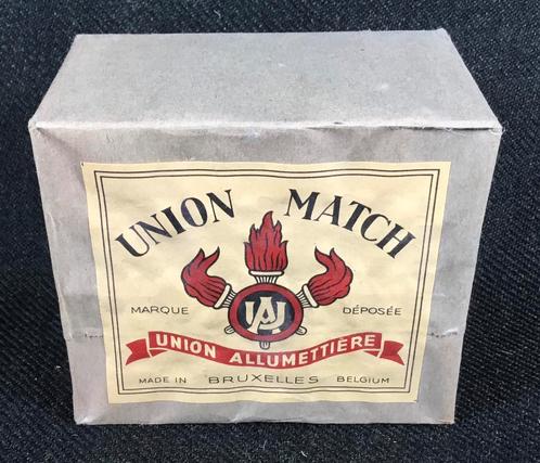 Union match vintage pak met 10 luciferdoosjes, Verzamelen, Rookartikelen, Aanstekers en Luciferdoosjes, Nieuw, Luciferdoosjes of -merken