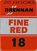Drennan Fine Red, Red Match, Red Roach, Red Bream & Ultra Fi, Nieuw, Haak, Verzenden