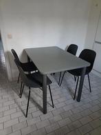 Keukentafel en 4 stoelen, Huis en Inrichting, Ophalen, Gebruikt