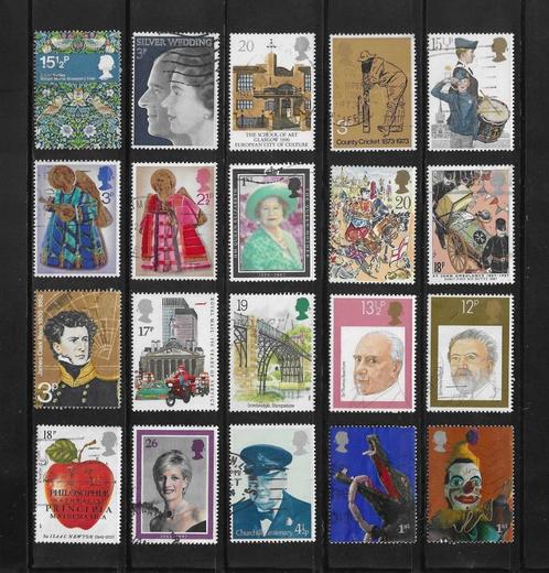 40 X England - Afgestempeld - Lot Nr. 536, Postzegels en Munten, Postzegels | Europa | UK, Gestempeld, Verzenden