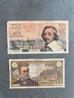 Set van 2 Franse bankbiljetten, Ophalen of Verzenden, Frankrijk, Los biljet