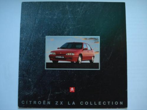 Citroën ZX La Collection 1991 Brochure Catalogue Prospekt, Livres, Autos | Brochures & Magazines, Utilisé, Citroën, Envoi