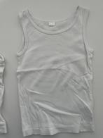 Wit onderhemd maat 104, Jongen of Meisje, Ophalen of Verzenden, Zo goed als nieuw, Nacht- of Onderkleding