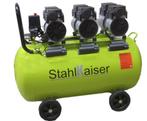 Stahlkaiser stille Olievrije Compressor 100 L 8 Bar ., Ophalen, Nieuw