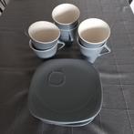 Vintage - BOCH koffieset met 6 kopjes en schoteltjes, Antiek en Kunst, Ophalen