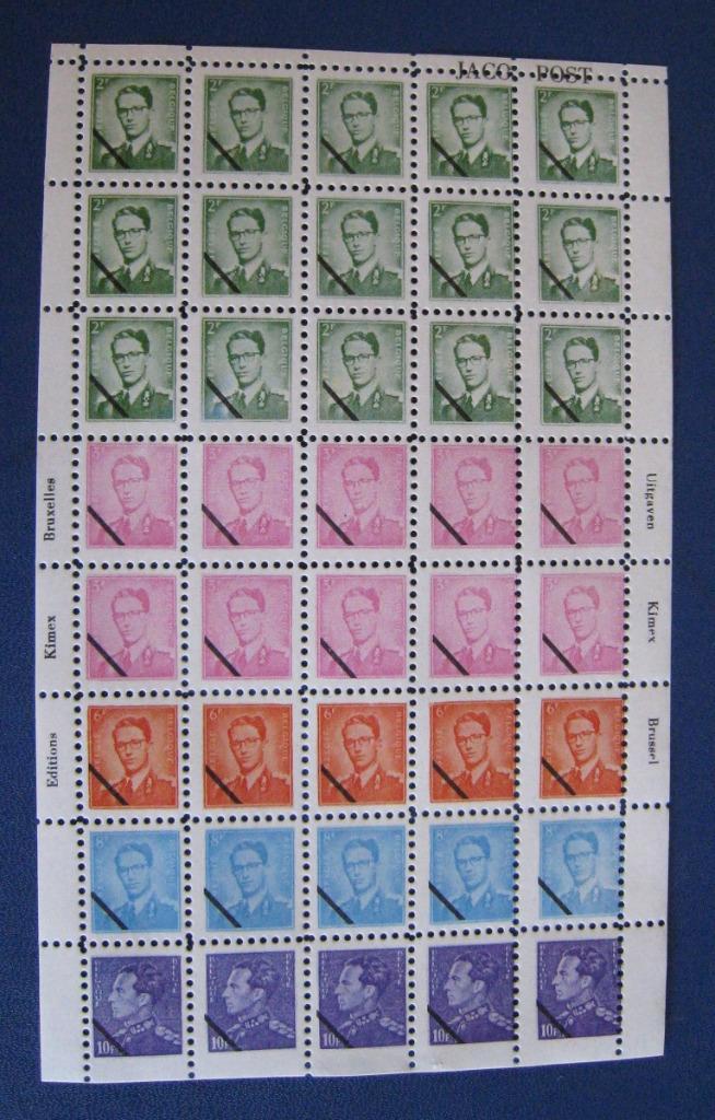 Poste Enfantine SM Boudewijn en Leopold 1960, Postzegels en Munten, Postzegels | Europa | België, Postfris, Overig, Overig, Postfris