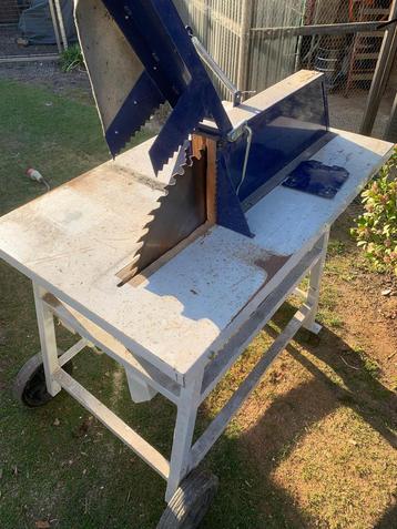 Zaagtafel 380 volt beschikbaar voor biedingen