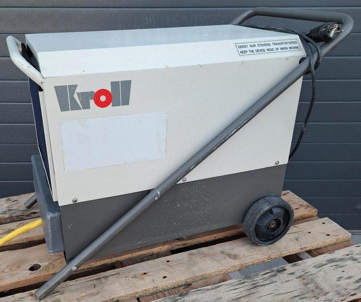 Bouwdroger KROLL T40 DUAL, Doe-het-zelf en Bouw, Ventilatie en Afzuiging, Gebruikt, Ventilator en Afzuiger, Ophalen