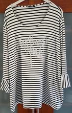 Top in zeer goede staat van Frapp in maat: 54, Kleding | Dames, Grote Maten, Frapp, Blauw, Zo goed als nieuw, Shirt of Top