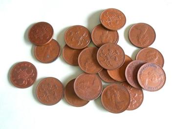monnaies Anglaises - 2 new pence - années diverses, Enlèvement ou Envoi, Autres pays, Monnaie en vrac