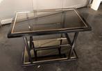 TV tafel in glas, Ophalen, Zo goed als nieuw, Glas