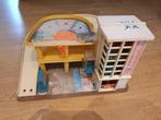 Vintage Fisher Price Garage, Kinderen en Baby's, Ophalen, Gebruikt, Auto of Voertuig