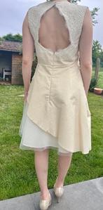 Feestjurk/trouwkleed Linea Raffaelli, Kleding | Dames, Gelegenheidskleding, Overige typen, Linea raffaelli, Beige, Nieuw