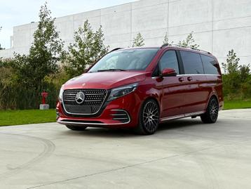 Mercedes V300d long burm augm reality nappa pano facelift  beschikbaar voor biedingen