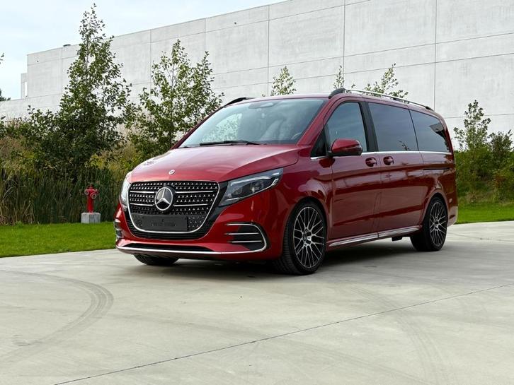 Mercedes V300d long burm augm reality nappa pano facelift, Auto's, Mercedes-Benz, Bedrijf, Te koop, V-Klasse, 360° camera, ABS