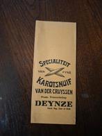 Van der Cruyssen VDC inpakpapier Tabac 9, Verzenden, Zo goed als nieuw, Tabaksdoos of Verpakking